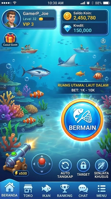 gamerp — cuplikan layar ringkas